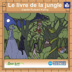 Imae de présentation du document Le livre de le jungle d'après Rudyard Kipling